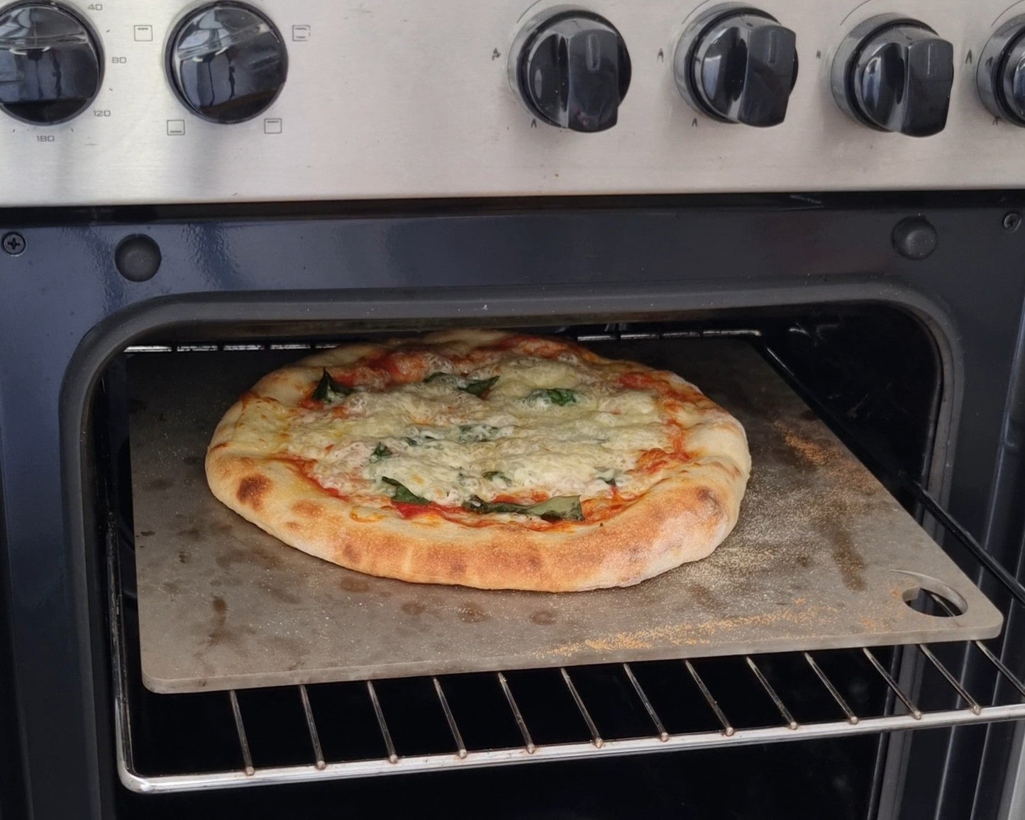 Placa para Horneado de Acero Inoxidable