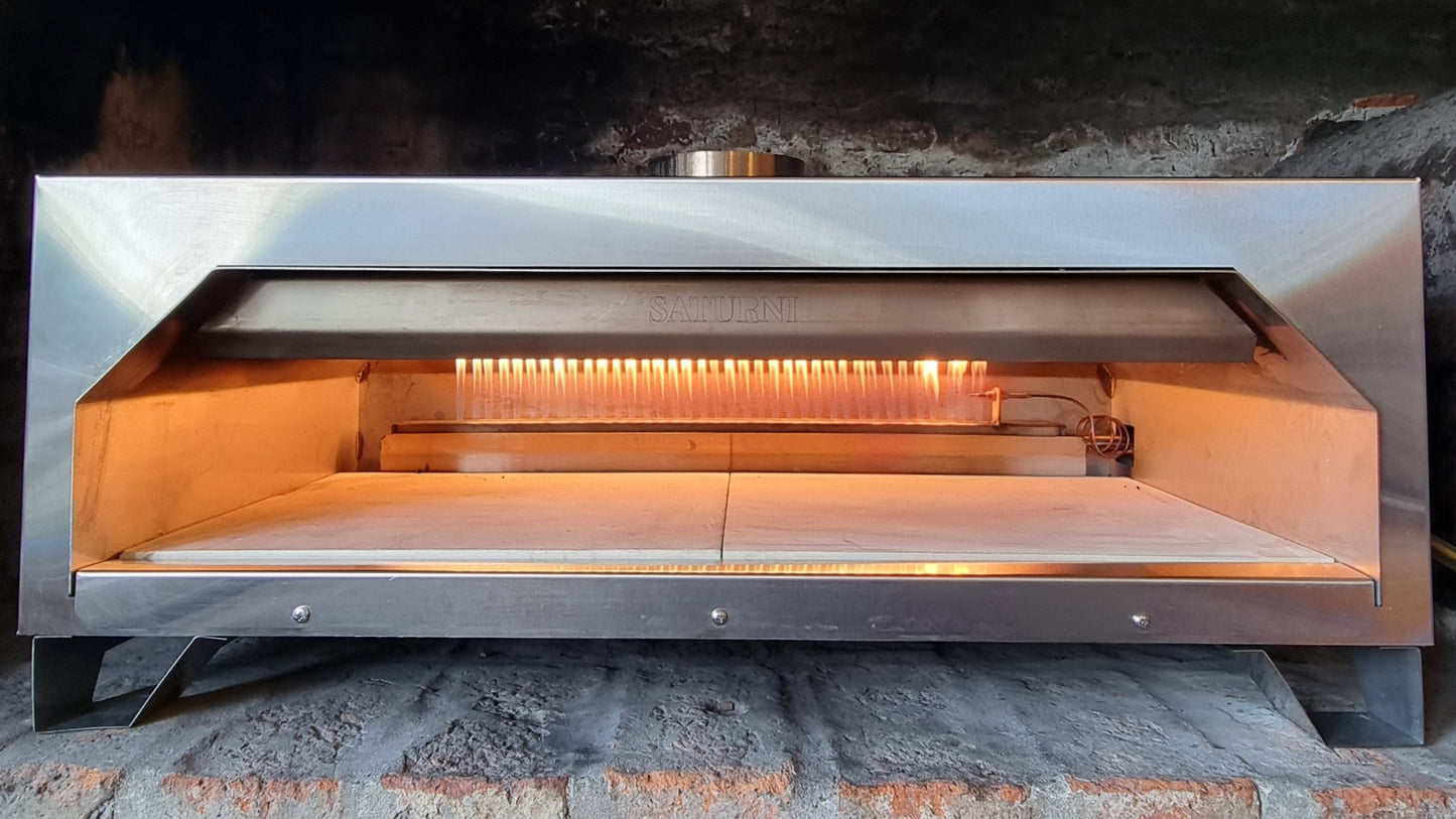 Horno compacto a gas
