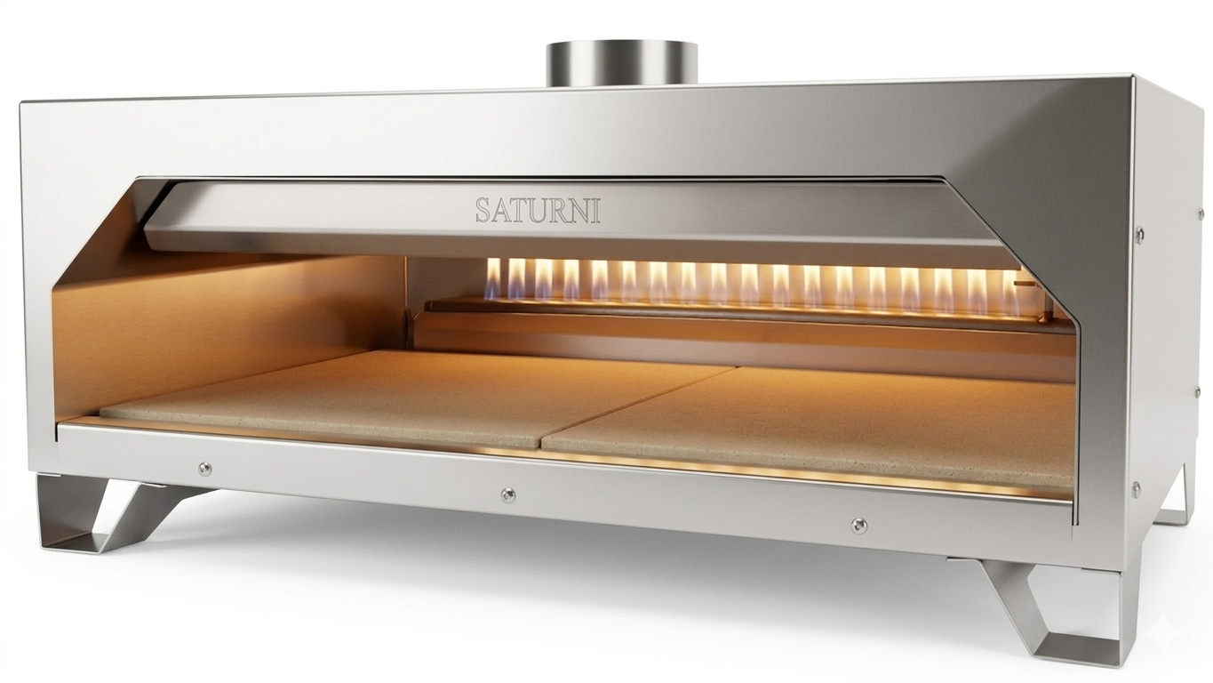 Horno compacto a gas